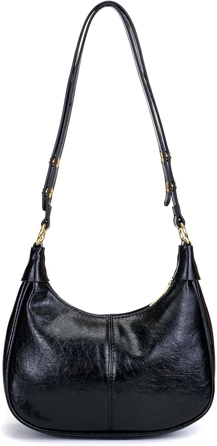 Retro Crescent in Black