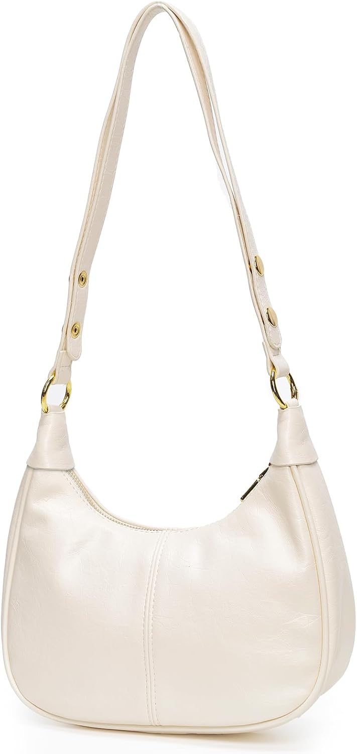 Retro Crescent in Off-white